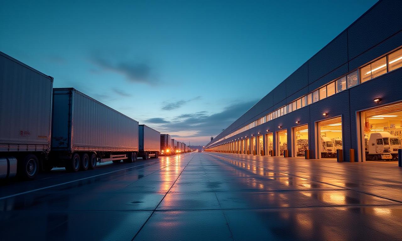 Logistics distribution hub