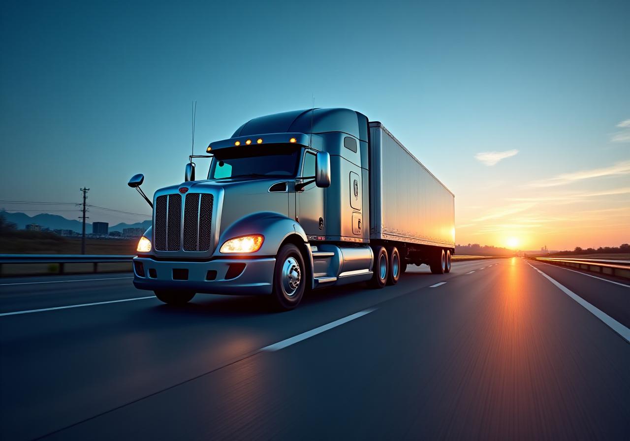 AKJ DISTRIBUTION LLC heavy-duty transport fleet on the move